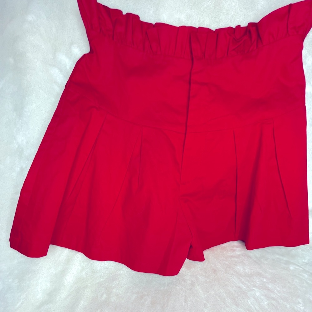 NWOT Endless Rose Women’s Red Shorts with Lining Size XS